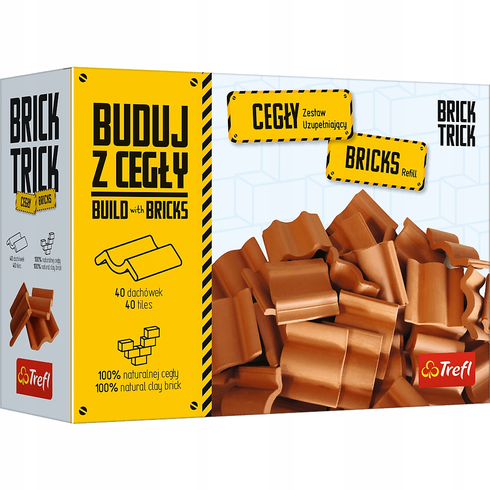 

Brick Trick Dachówki Uzupełnienie 40 Szt Trefl