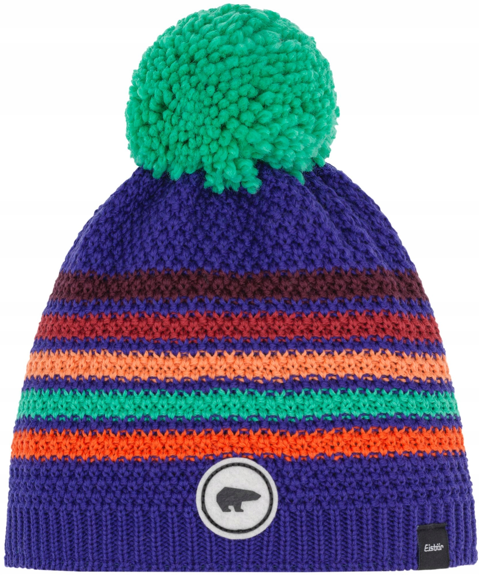 Dětská zimní čepice Eisbar Stan Bambule Mü Kids Merino Vlna