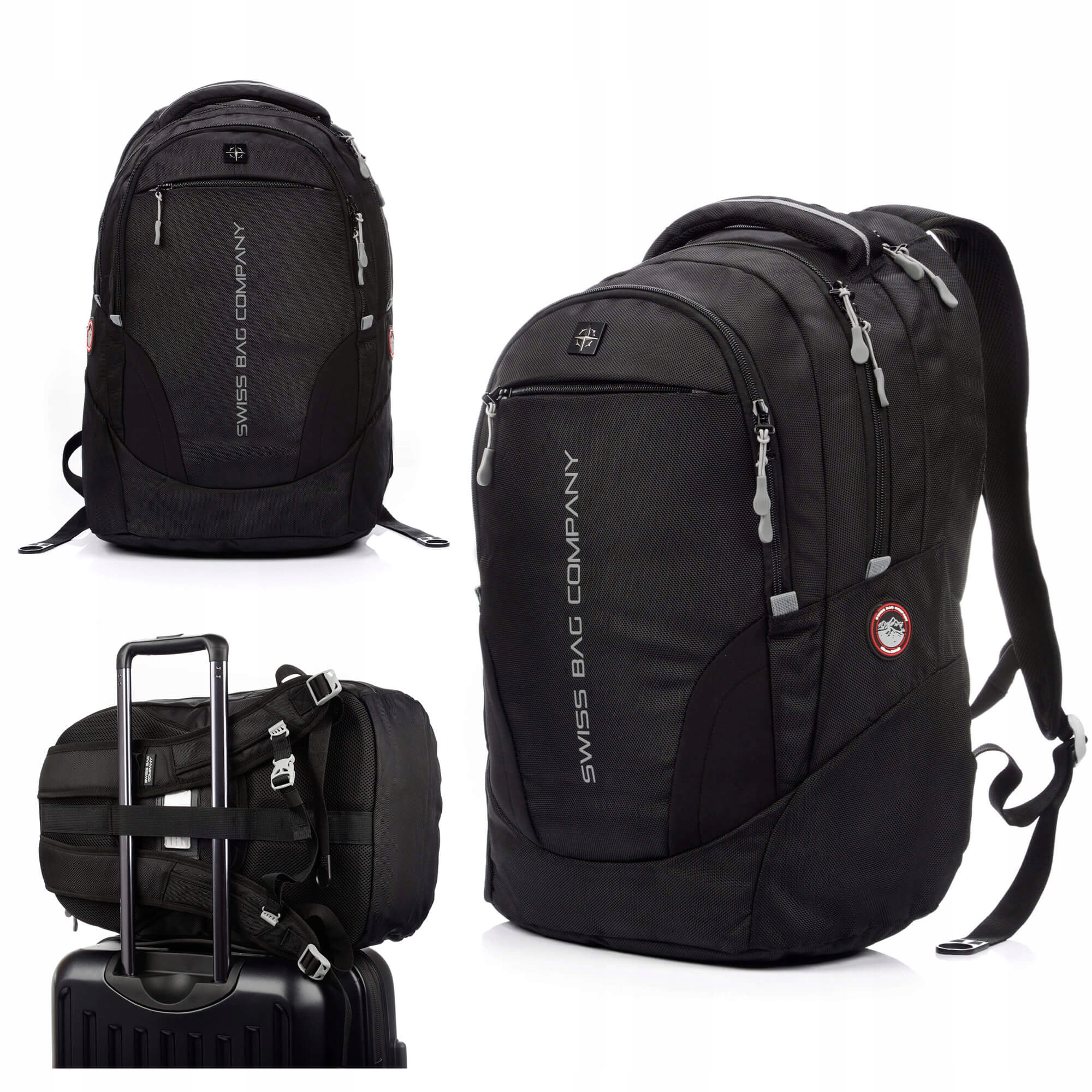 Batoh Zurich 33 l Swissbags s kapsou na notebook