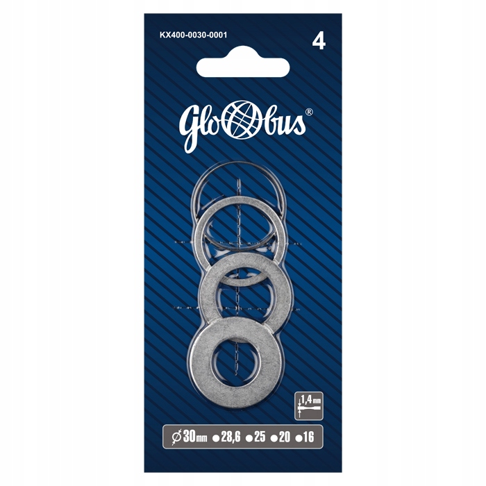 PIERŚCIENIE REDUKCYJNE DO TARCZ 30MM GLOBUS