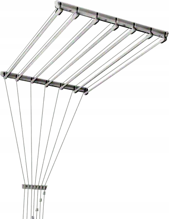 Levně Familia Stropní Sušák na prádlo koupelna 7 tyčí x 80 cm