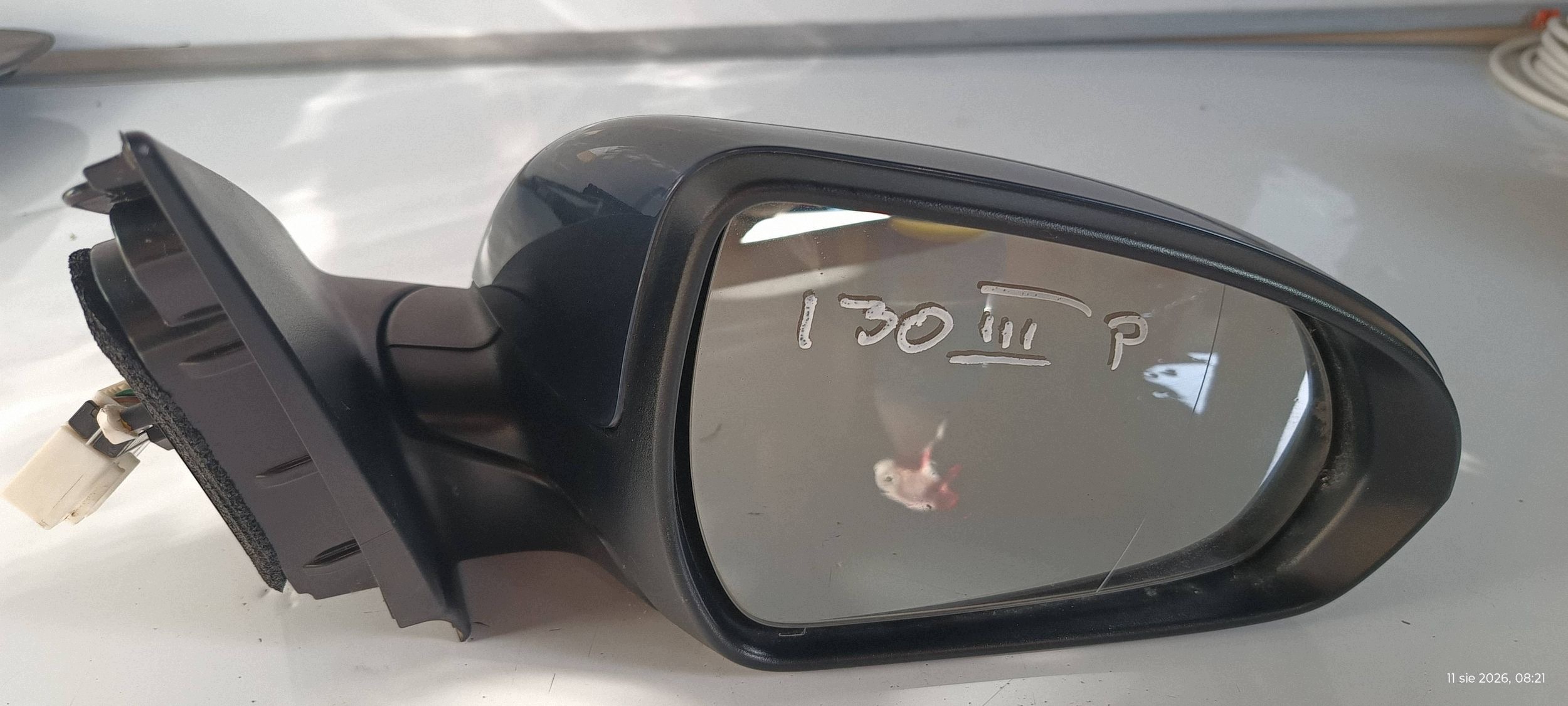 HYUNDAI I30 III mirror SG5 right 8-PIN UK 2017
