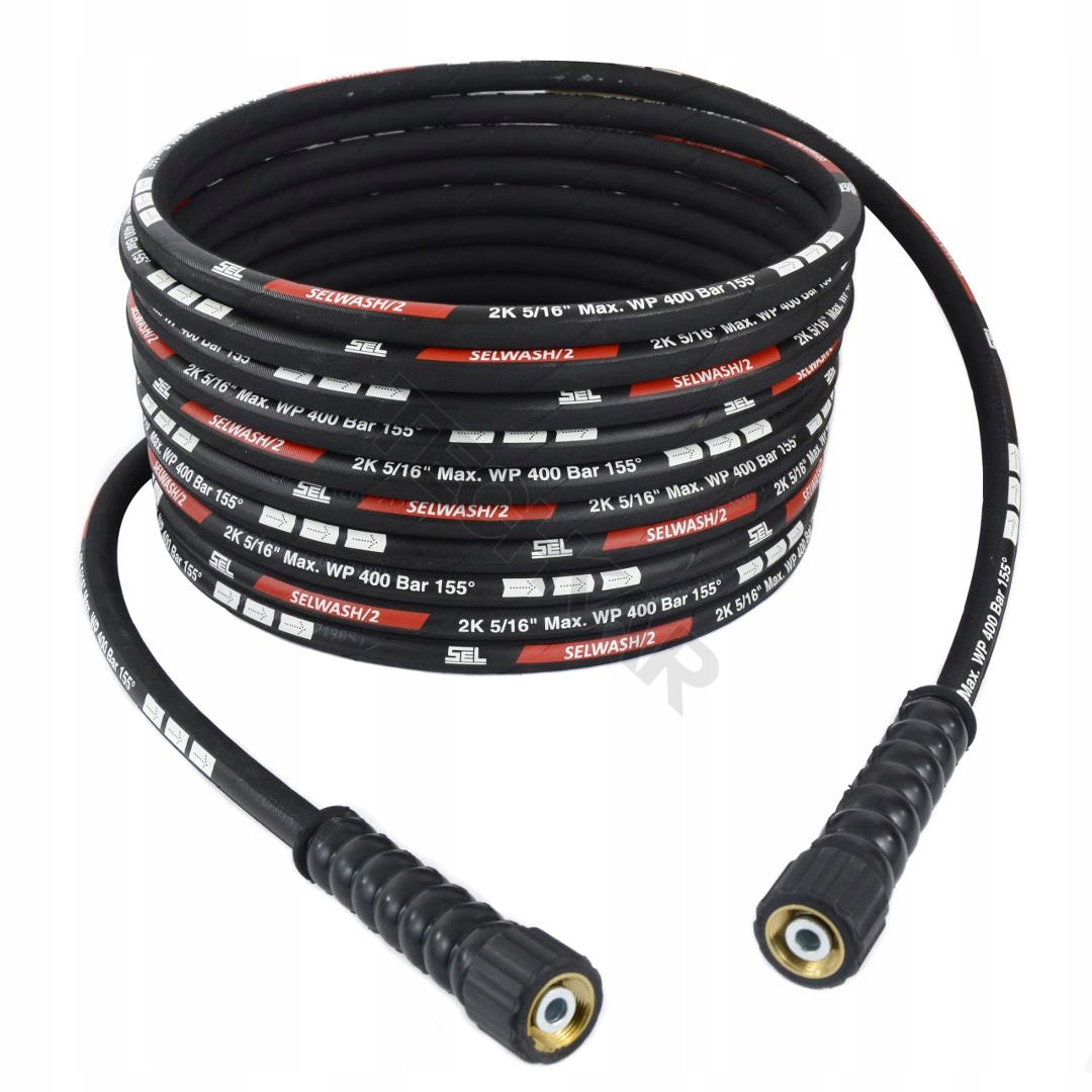 Hadice pro vysokotlaké čističe SelWash 400 bar DN8 2SC M22-M22 15 m