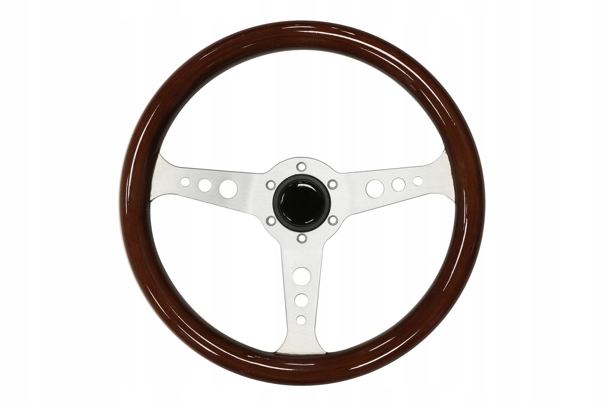 Volant 350 mm Drevo Silver