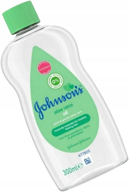 J&J BABY OLIWKA 300 ml ALOE VERA