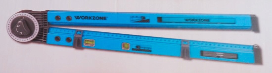 Duży kątomierz 50 cm 270° WALTER WORKZONE