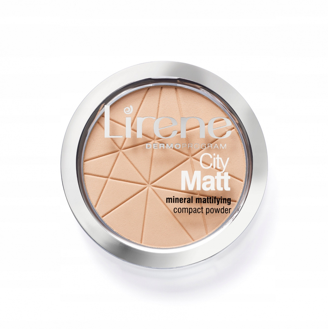 Puder matujący mineralny 01 Citty Matt Lirene 9g