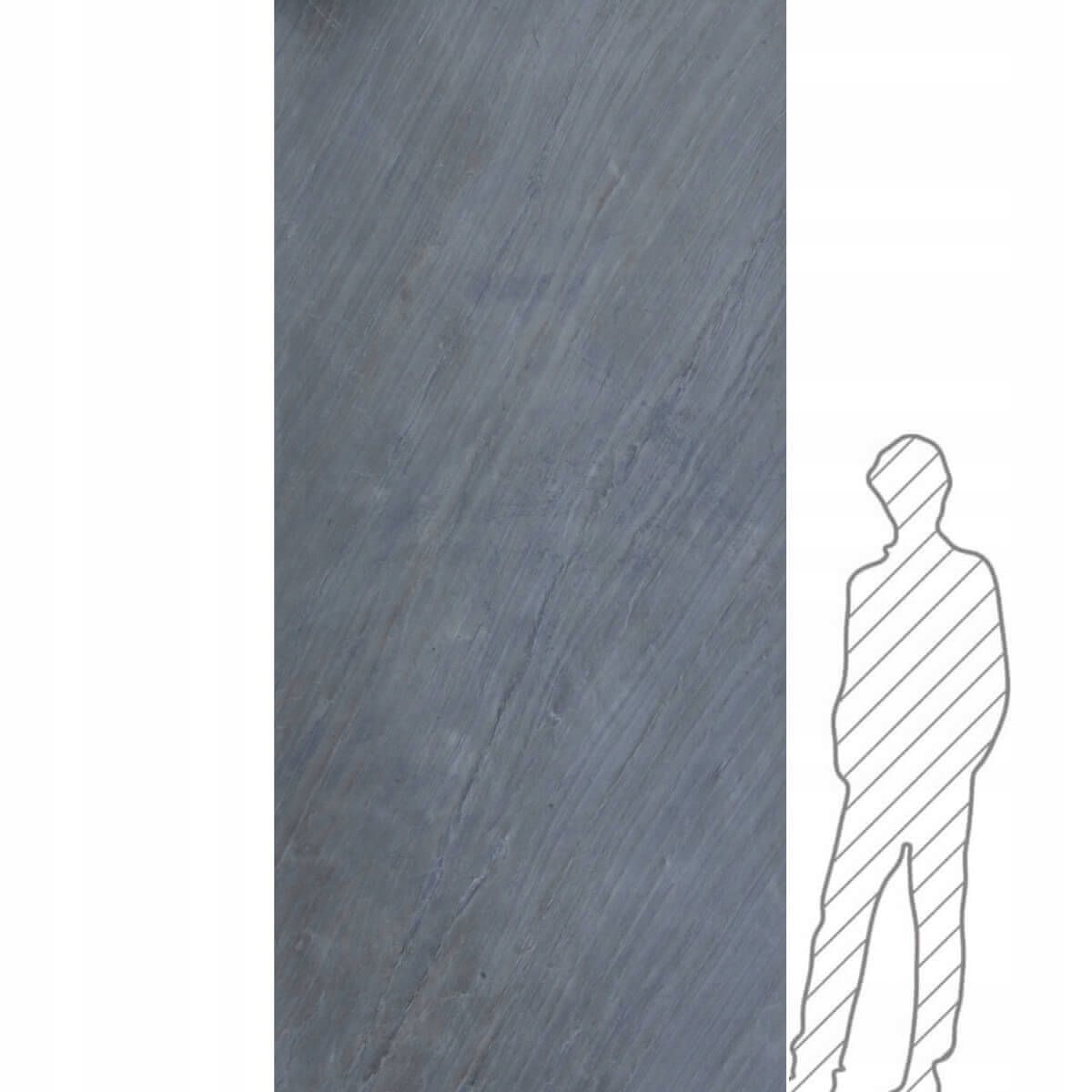 FORNIR KAMIENNY / KAMIEŃ W ROLCE OCEAN BLACK 305x122x0,2CM