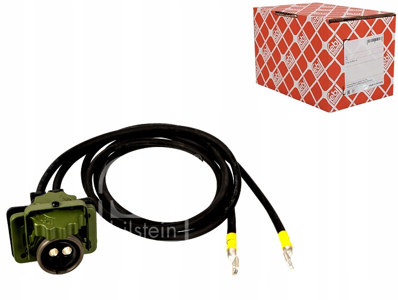 PRZEWODY ROZRUCHOWE 135A DŁ 2M 35MM² Z PRZEWODEM KOLOR ZIELONY FEBI