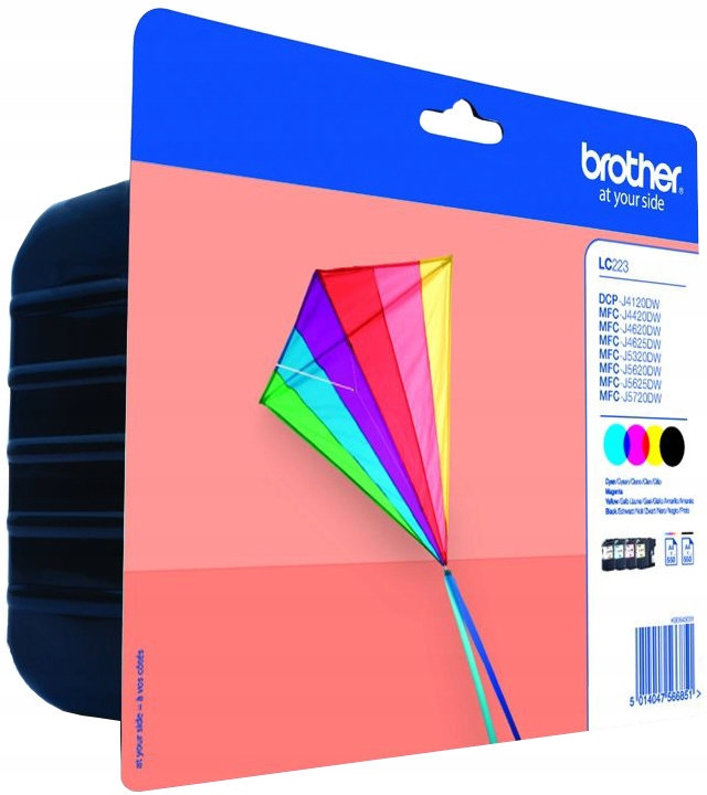 LC-223VALBP (atrament multipack Bk+CMY)