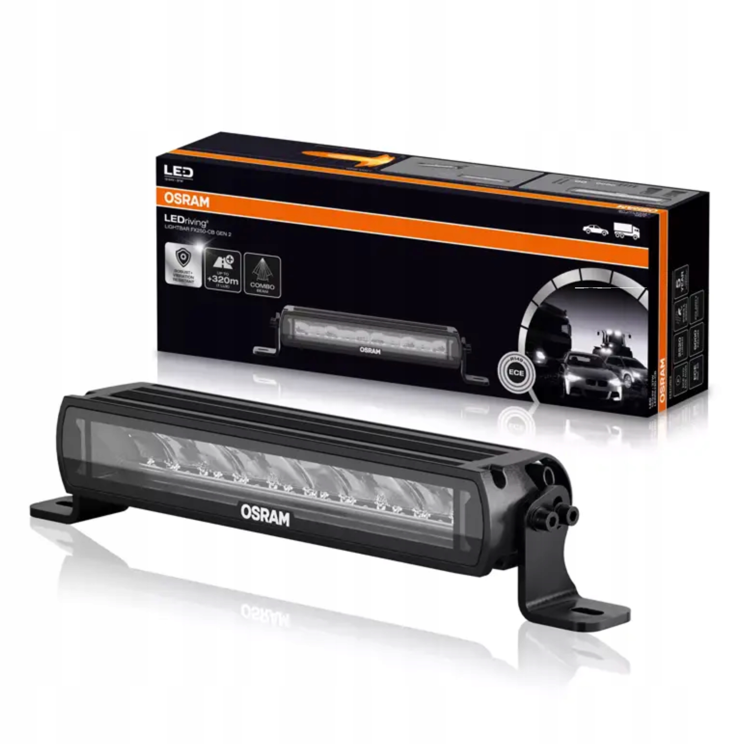 Osram Lightbar FX250-CB GEN2 Dalekosáhlý Led Halogen Homologace