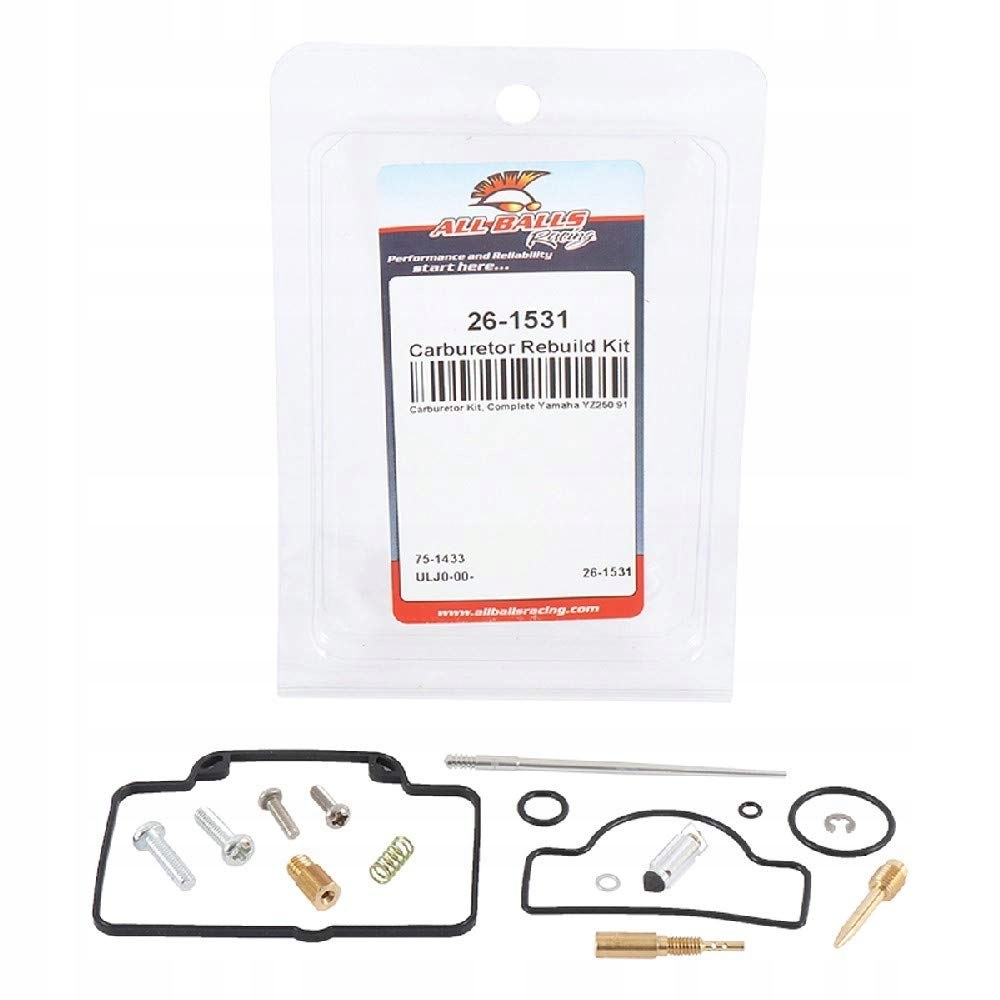 26-1531 - КОМПЛЕКТ ДЛЯ РЕМОНТА КАРБЮРАТОРА YAMAHA YZ 250 91