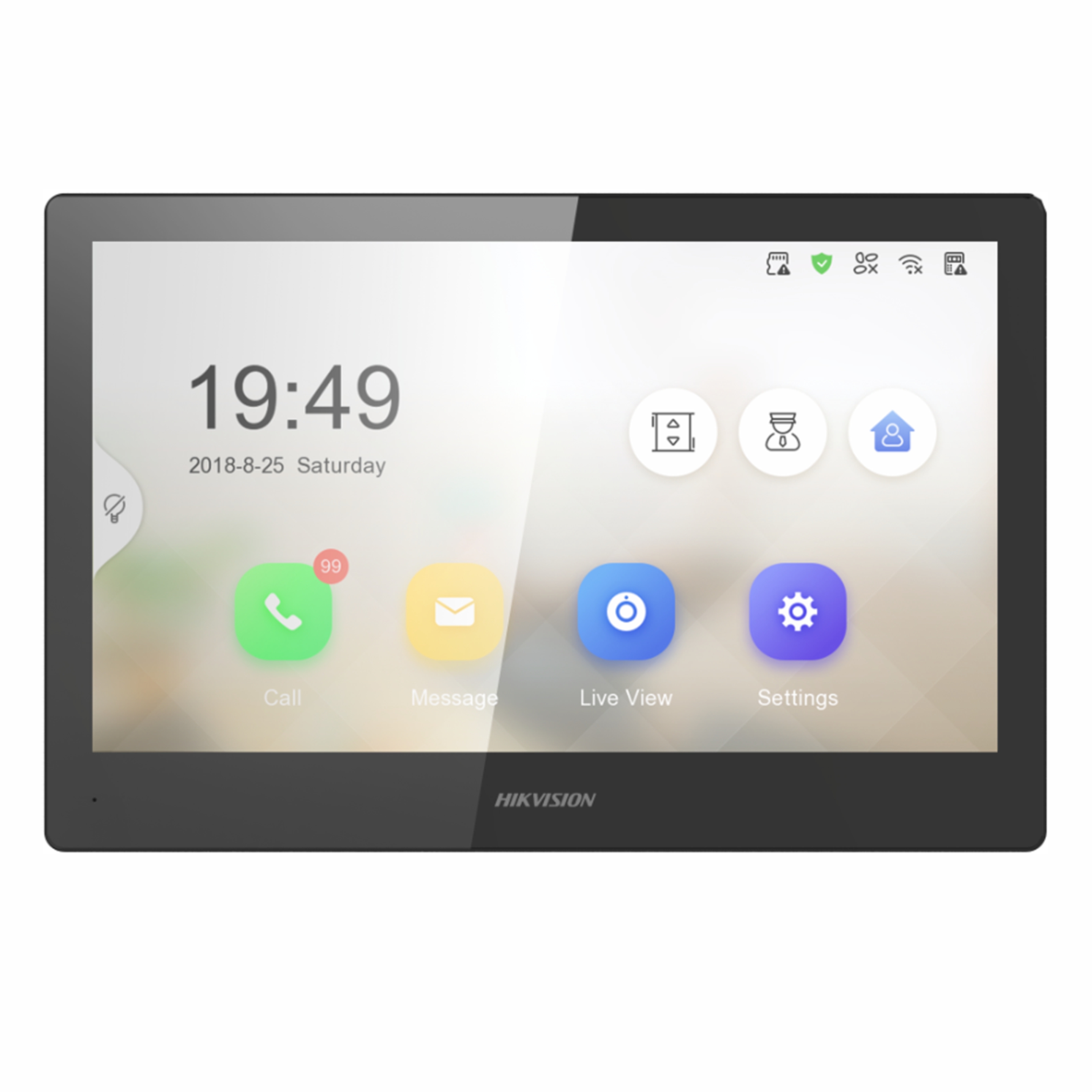 Vnútorná stanica Monitor videodomofónu HIKVISION__DS-KH8520-WTE1/EU