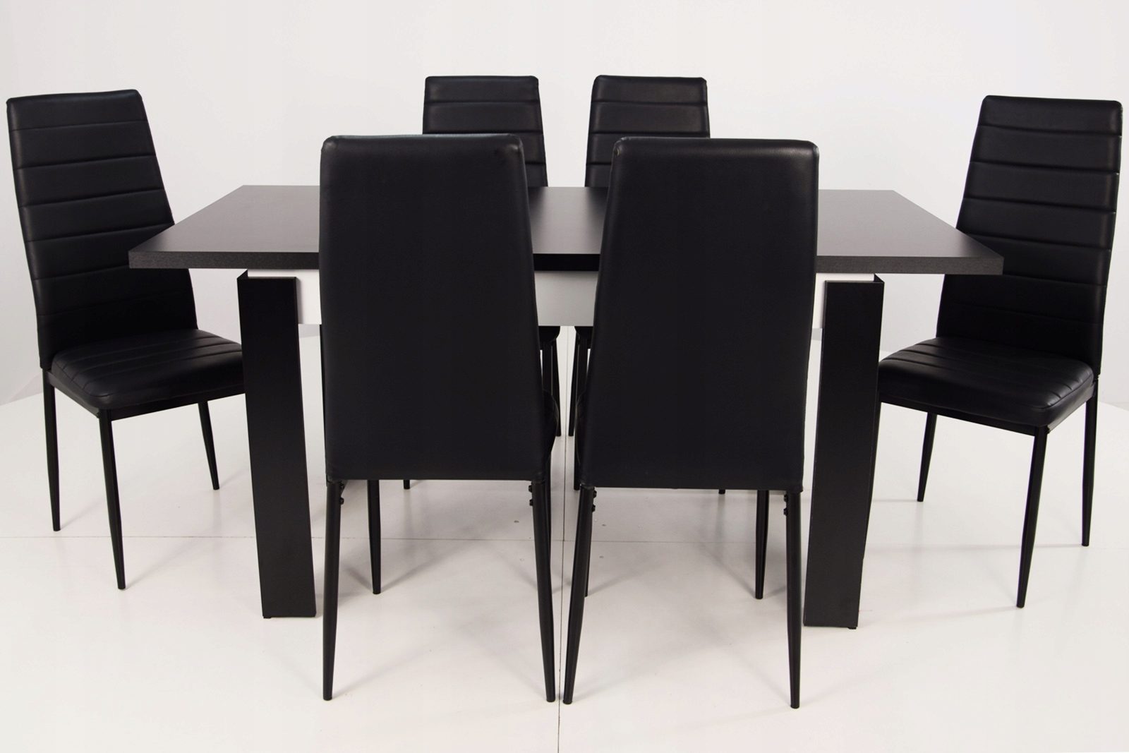 6 krzeseł KUCHENNYCH i stół rozkładany do 160cm Marka inna