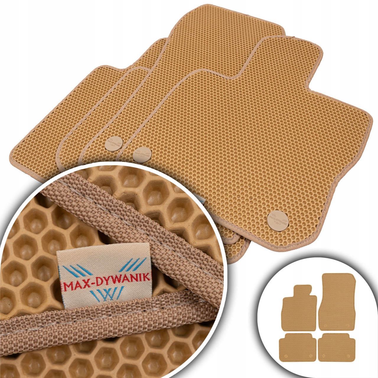 Bmw 8 G16 Gran Coup Liftback 2018 Koberce Eva Eternity Béžové Honey