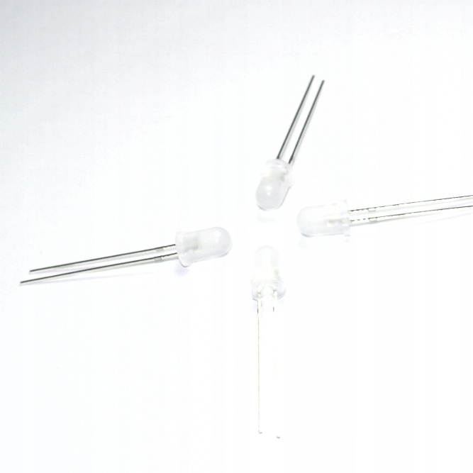 

Led żółta dyfuzyjna 40mcd 10mA 2V [20szt] #287