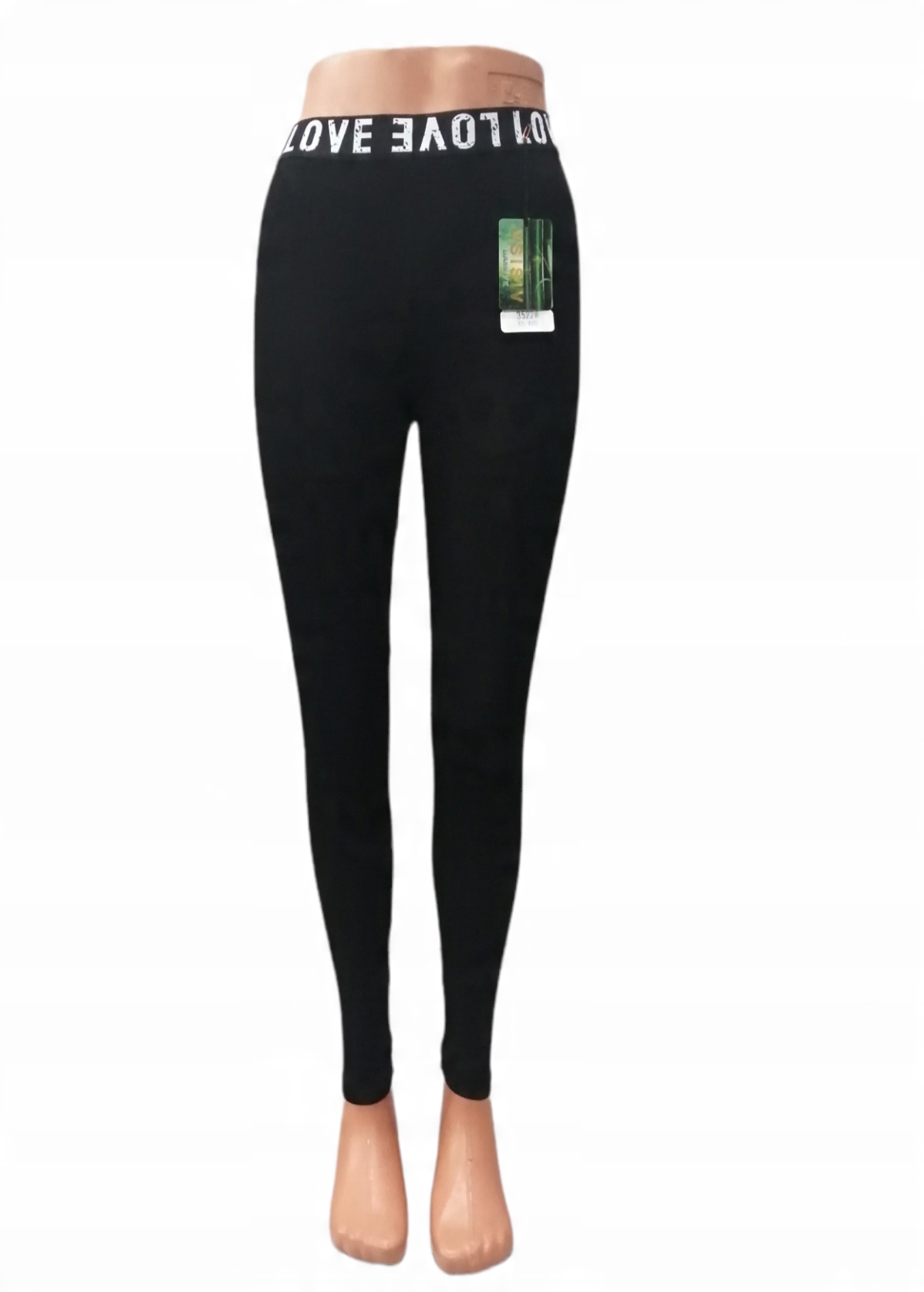

Legginsy Czarne Bambusowe Vsisiv 2XL-3XL