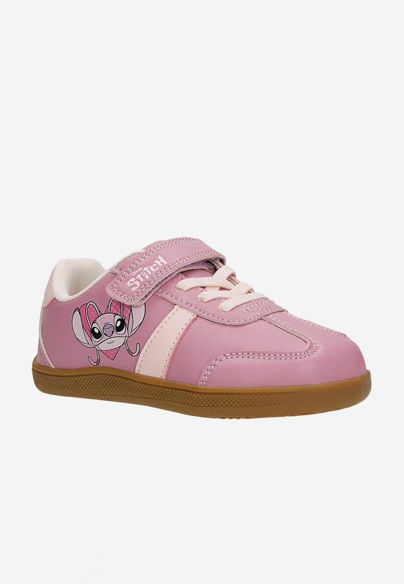 Buty sportowe Sneakersy Bartek 870715 Stitch dziewczęce na rzep roz.26