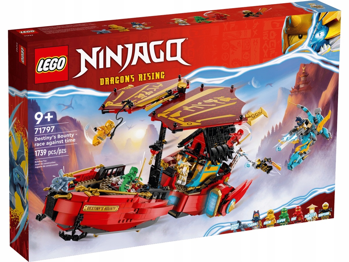 Lego Ninjago 71797 Závod o Perlu osudu
