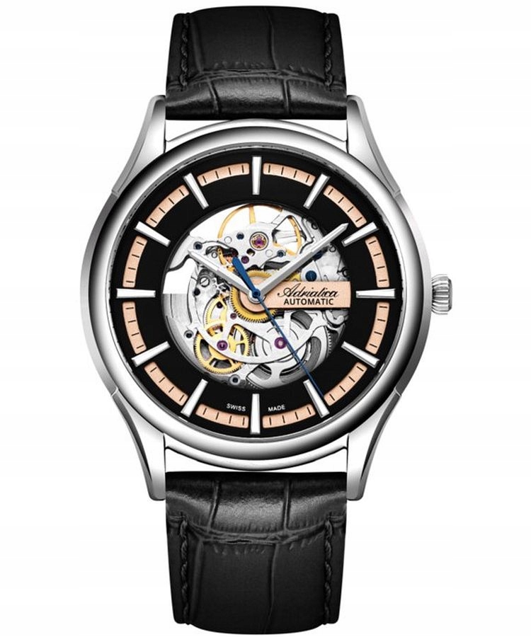 Pánské hodinky Adriatica Skeleton Automatic