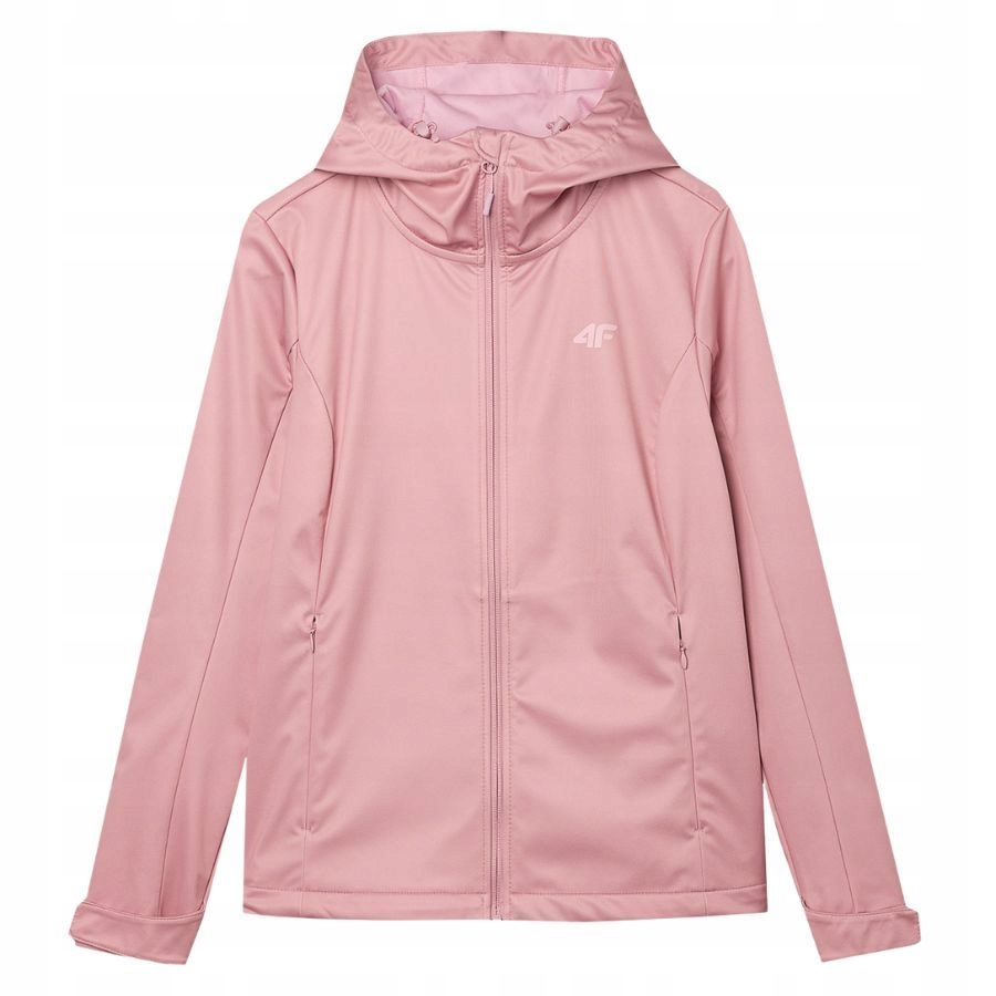 KURTKA DAMSKA 4F PRZEJŚCIOWA SOFTSHELL SPORTOWA PRZECIWDESZCZOWA WIOSENNA Model 4F