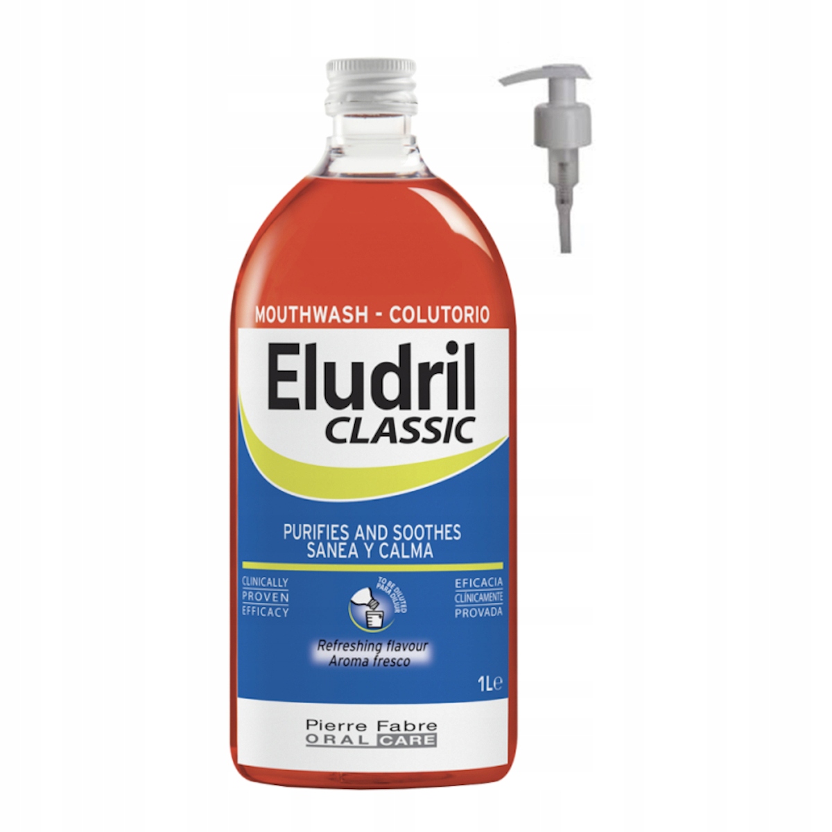 

Eludril Classic płyn do płukania jamy ustnej 1l