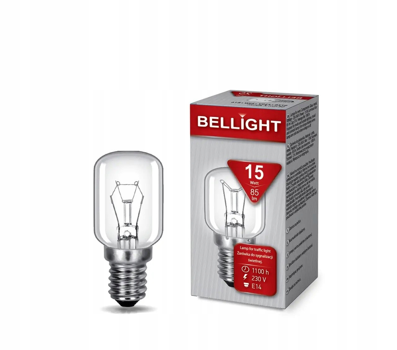 

Żarówka Tablicowa ST26 230V E14 15W Lodówka Okap