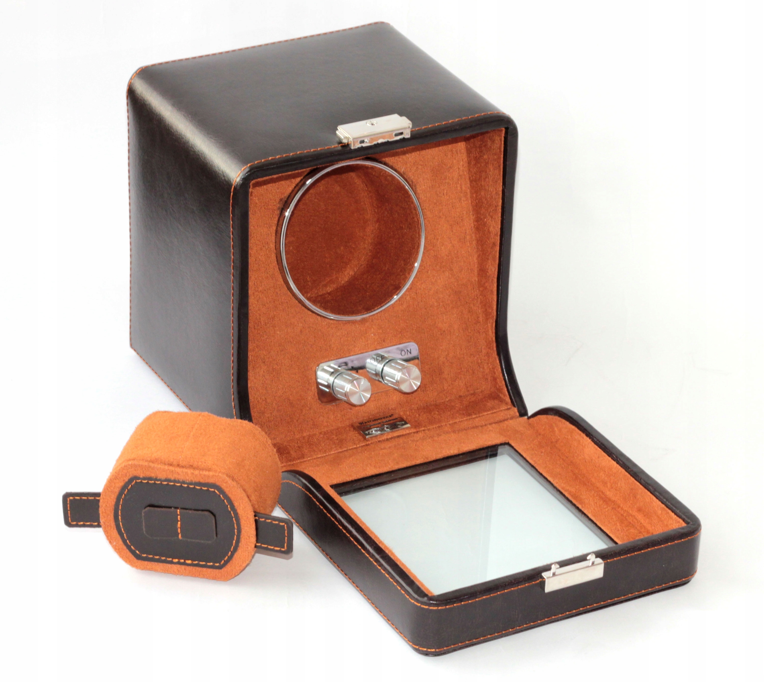 Rotomat skórzany na 1 zegarek Bond b. praktyczny Kod producenta 29472-2