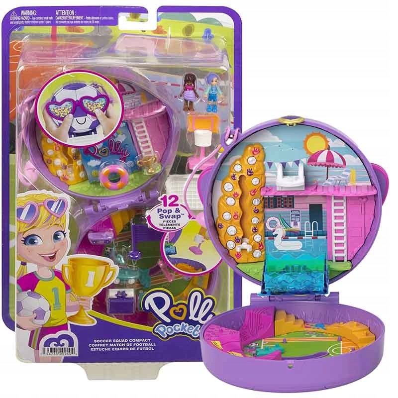 

Polly Pocket Zestaw Piłkarska Przygoda HCG14