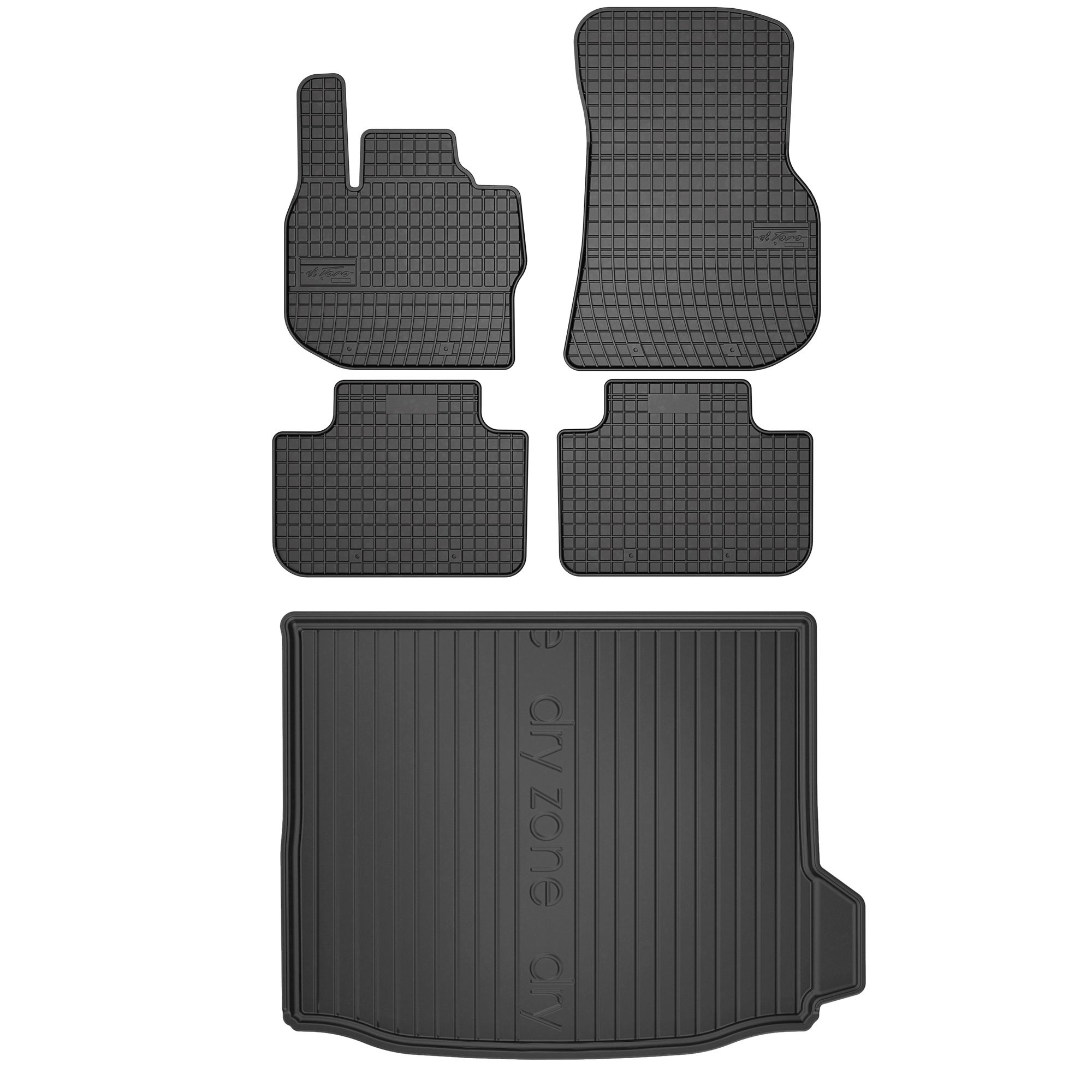 Gumové rohože a rohože pre Bmw X3 G01 od roku 2017