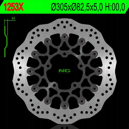 Ng Predný Brzdový Kotúč Triumph Tiger 800 '10-'18, Tigr 1215 '12-'17 (305