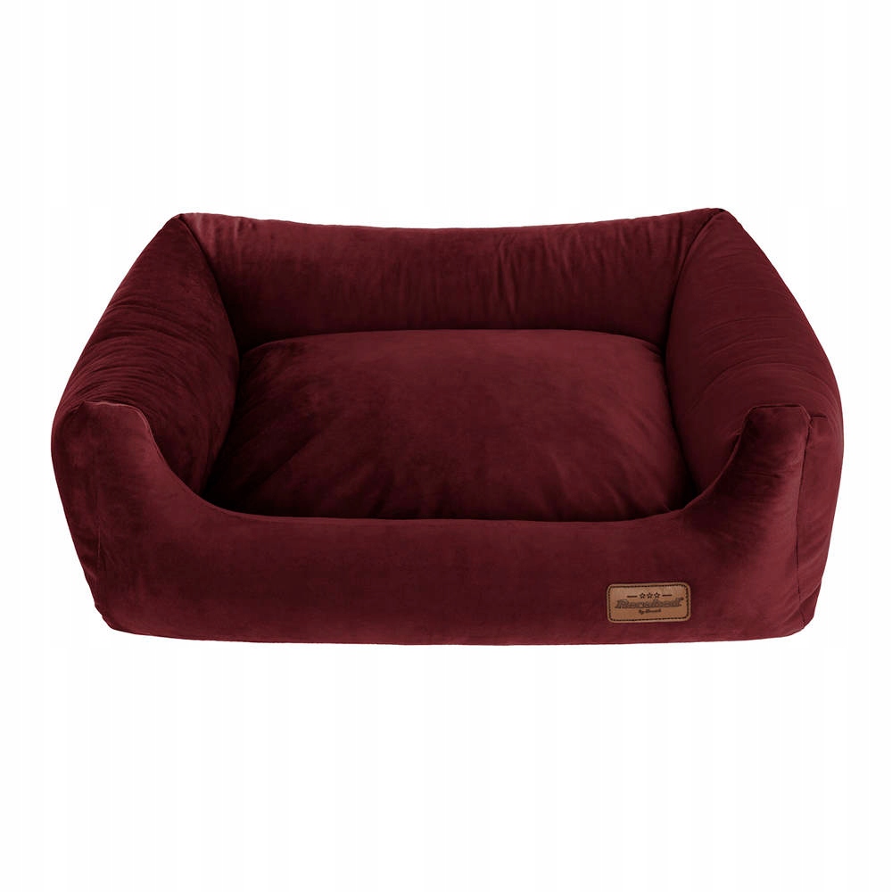 Levně Recobed Pohovka Velurove bordó M 80x65cm
