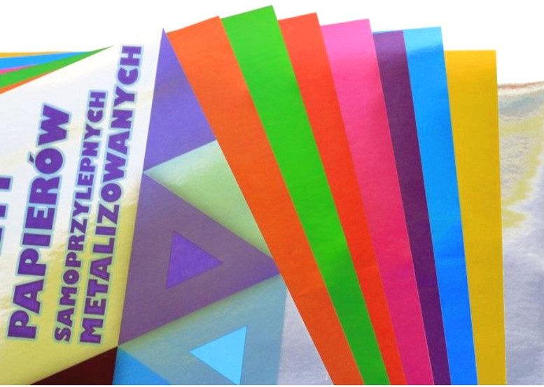 

Zeszyt Papierów Samoprzylepny Metalizowany A4-3734