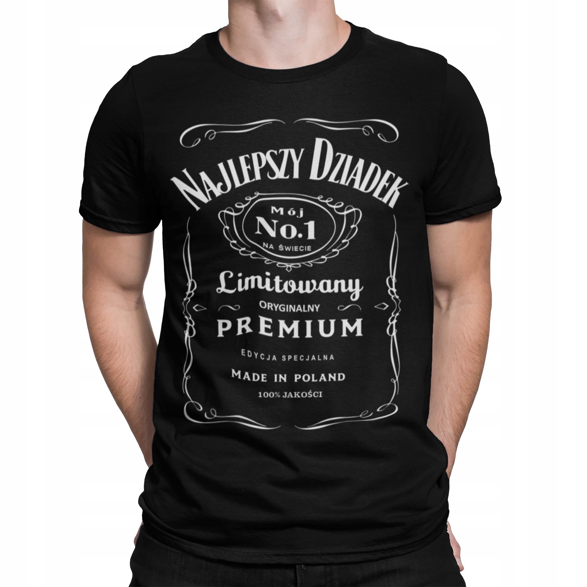 

Koszulka T-Shirt na Dzień Dziadka Babci Prezent