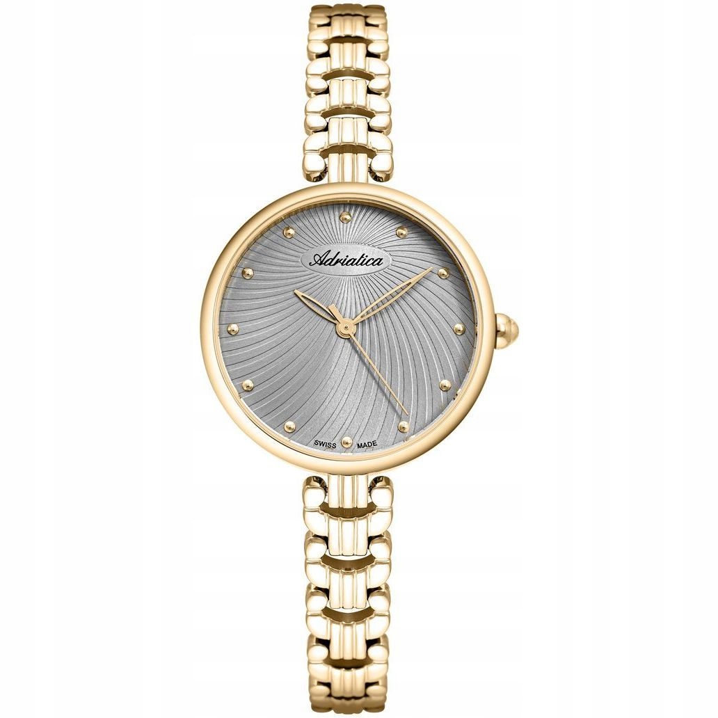 Adriatica dámské zlaté hodinky Classic A3822.1147Q