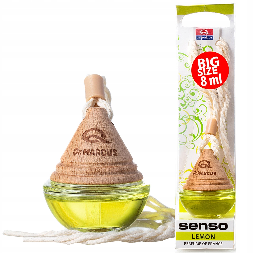 Dr.Marcus Zapach do samochodu domu biura Senso Wood, Lemon 8ml