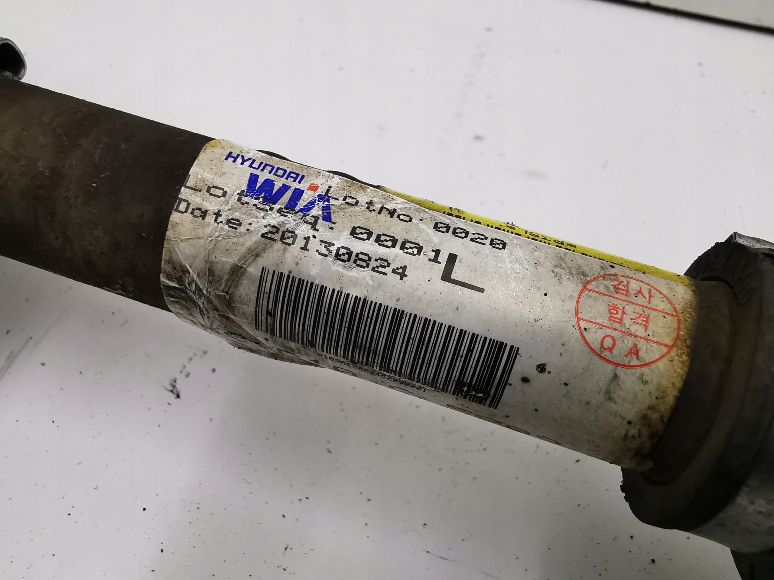 semi-axis left front KIA CARENS 1.7 CRDI 49500-A4350