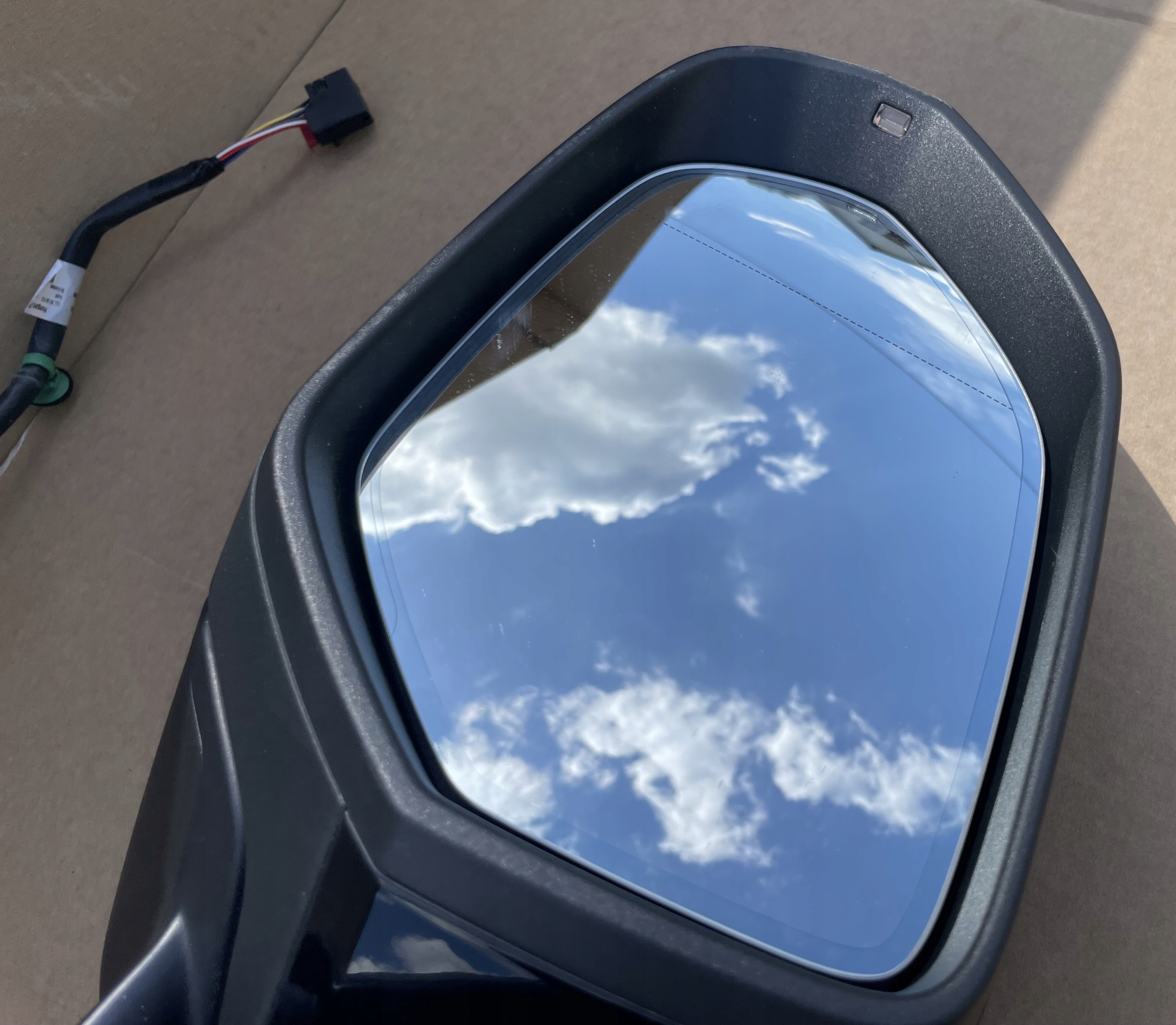 mirror AUDI Q8 W colour LY9B 10 PIN complete IDEAL