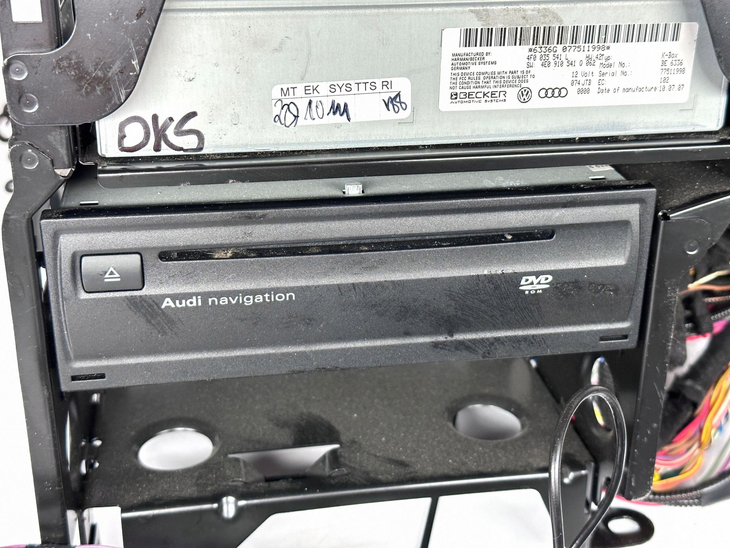 AUDI A5 8T 8F running board MMI MULTIMEDIA BT TUNER module amplifier 4F0035541L
