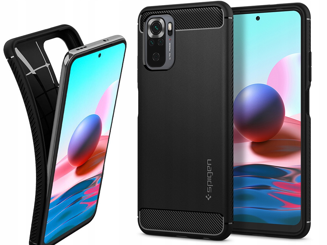 

Spigen Matowe Etui Obudowa Do - Redmi Note 10/10S
