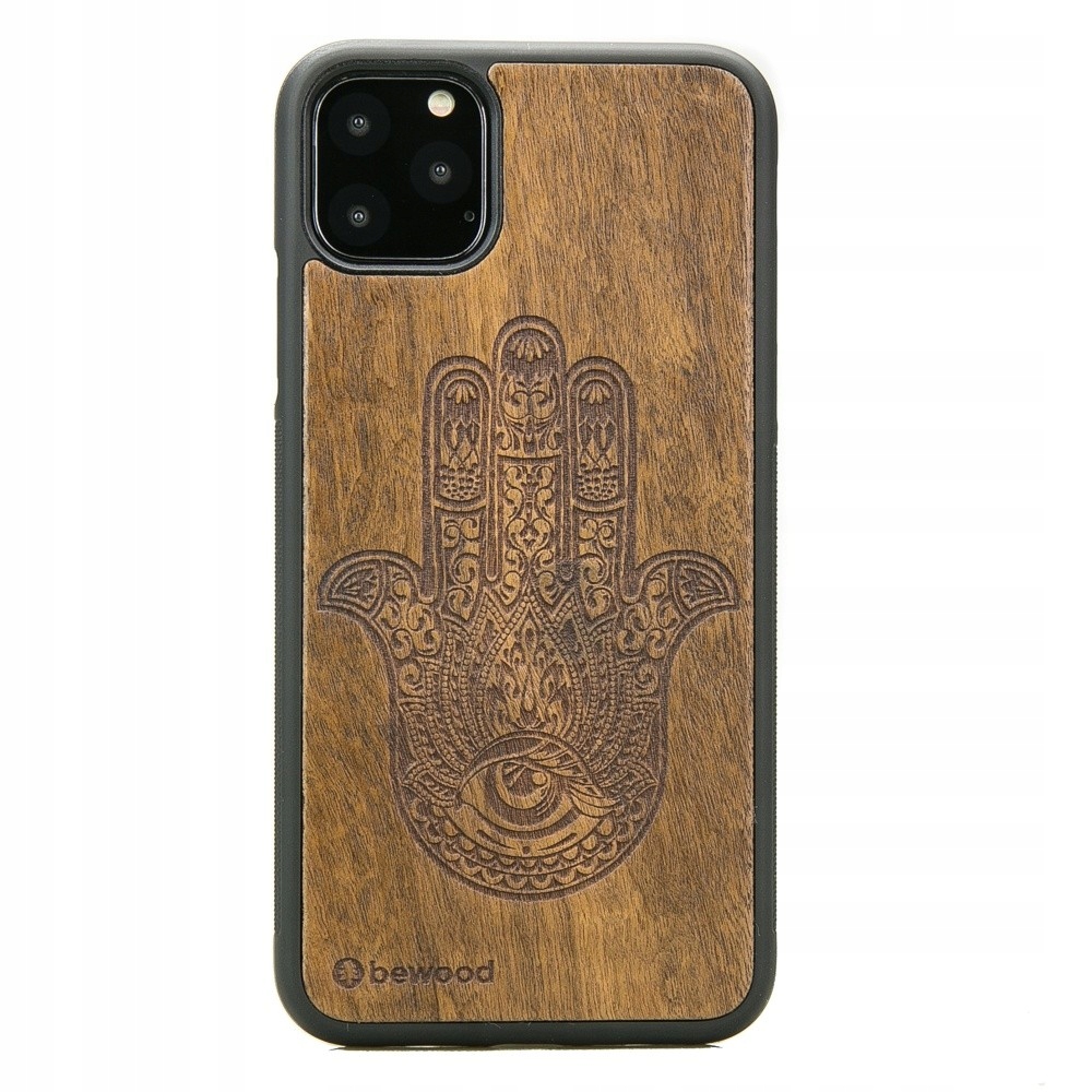 Pouzdro Bewood pro iPhone 11 Pro Max Hamsa Imbuia