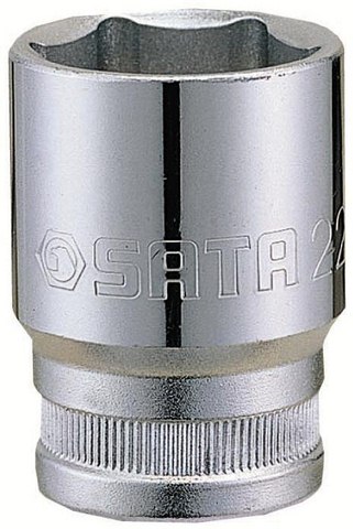 Nasadka 17mm 1/2 6-KĄT Krótka Sata ST13308SC