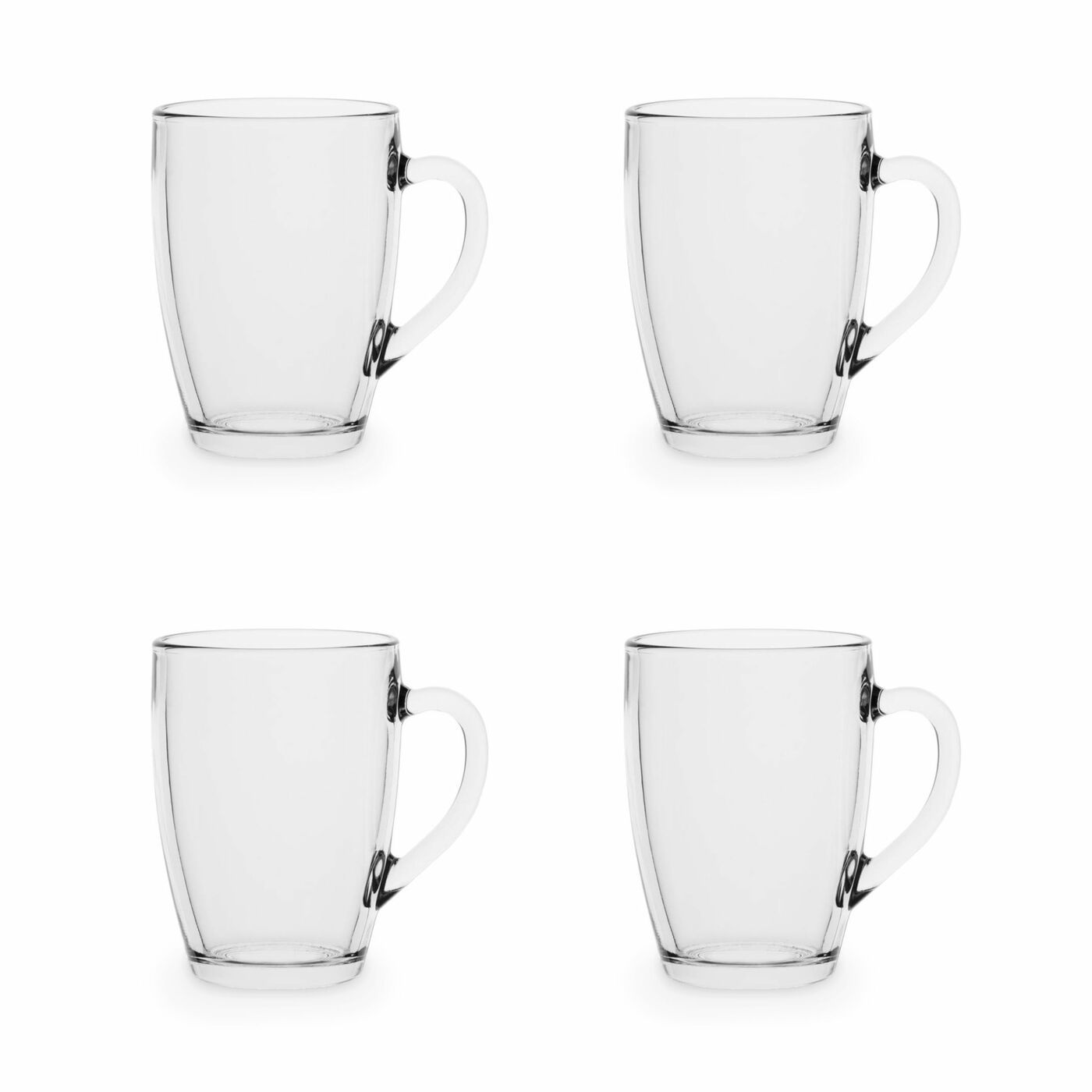 

Duże Kubki Szklane Do Kawy Latte szklanki z uchem