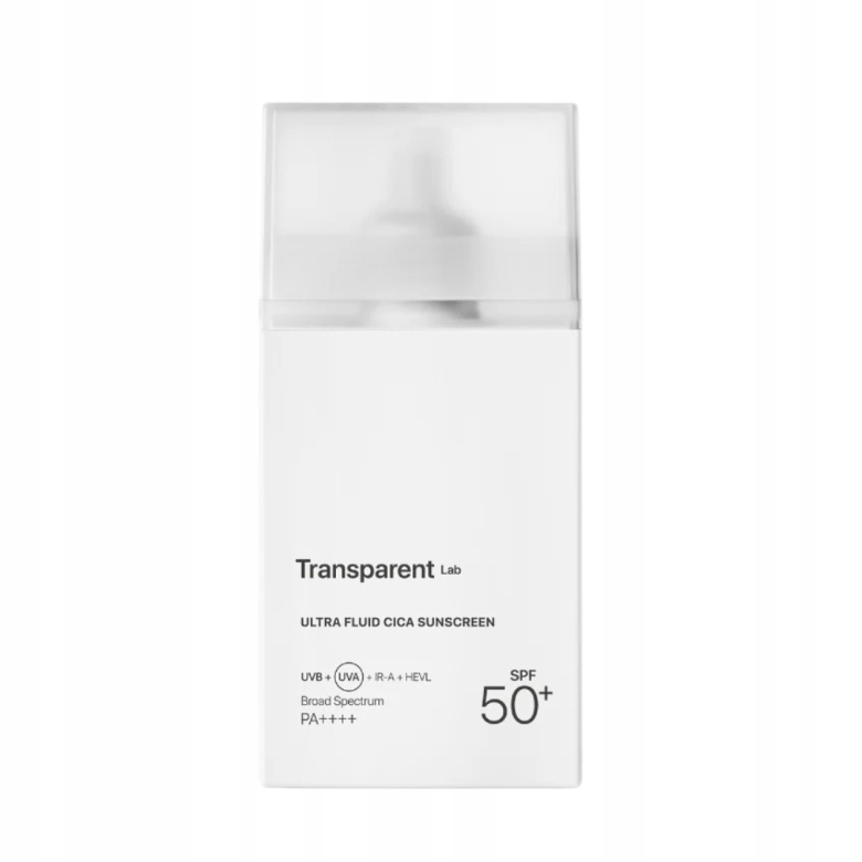 Transparent Lab Oil Control Fluid Sunscreen SPF50+ 100 ml lekki fluid