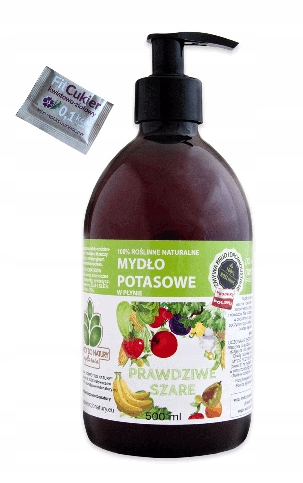 

Szare Mydło Potasowe Do Mycia Owoców I Warzyw 500
