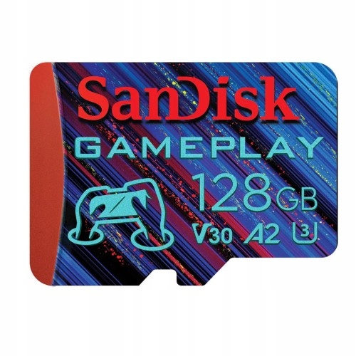 Sandisk GamePlay microSDXC 128 Gb 190/130 MB/s A2 C10 V30 Uhs-i U3
