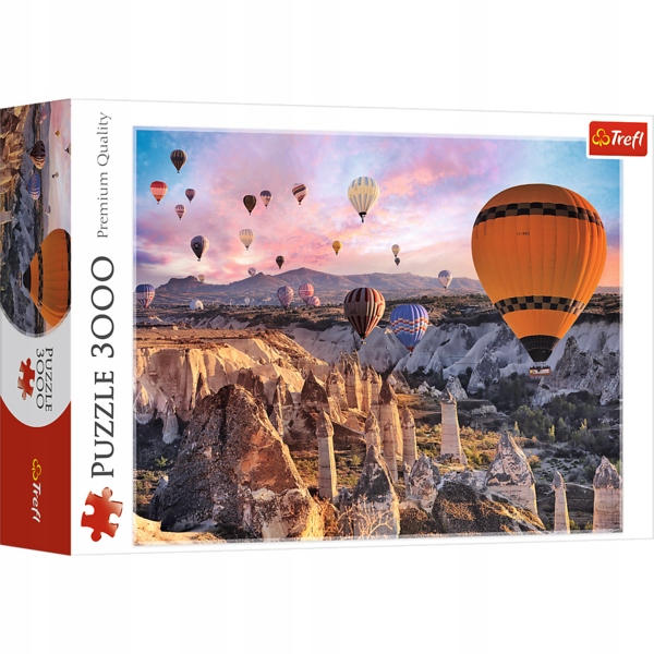 

Puzzle 3000 Balony nad Kapadocją 33059