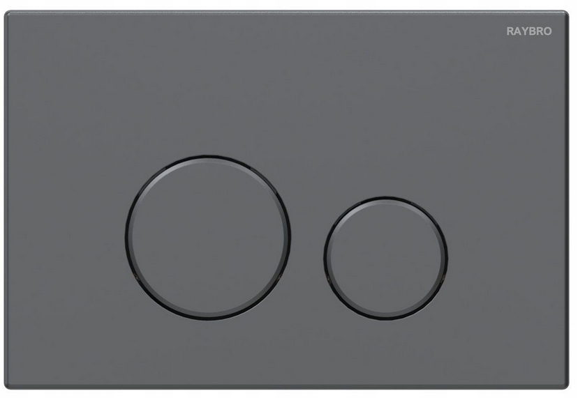 Splachovací tlačítko pro stojan Wc Geberit Delta Sigma Gun Metal je tiché