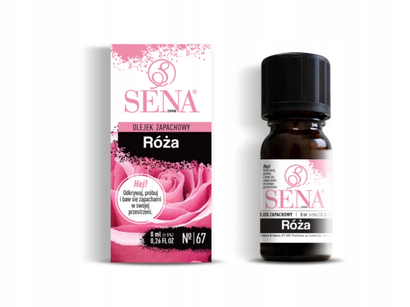 

Sena Olejek Zapachowy Zapach Róża 8 ML NO/67