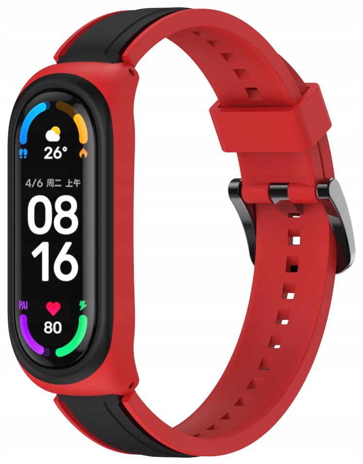 PASEK OPASKA DUO do XIAOMI MI BAND 3/4/5/6 KOLORY